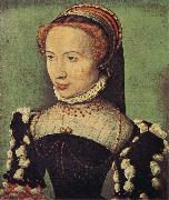 CORNEILLE DE LYON Portrait of Gabrielle de Roche-chouart oil painting